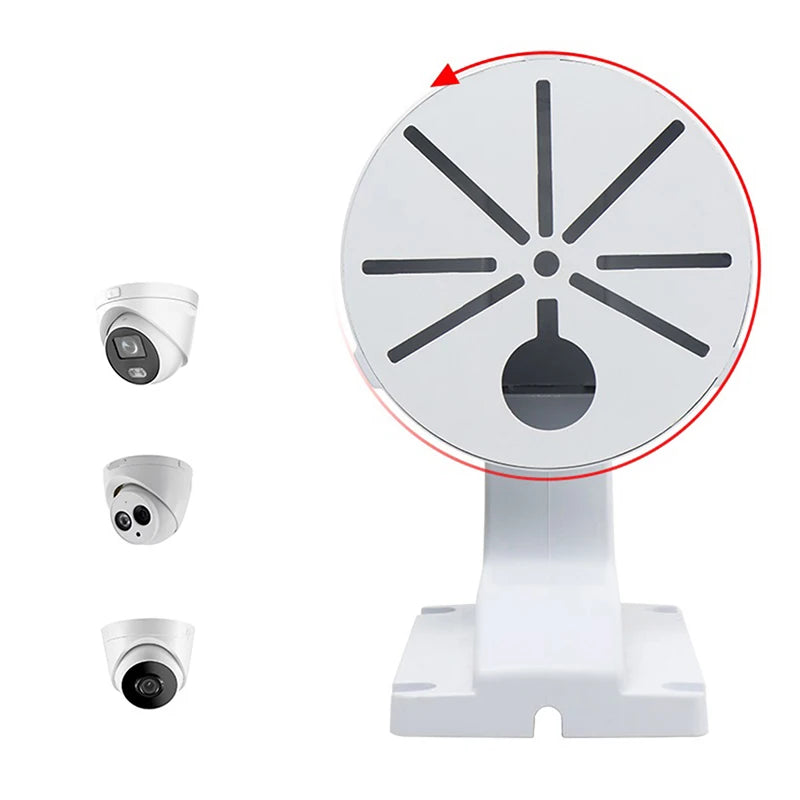 L Type Home & Office Dome Camera Bracket Surveillance CCTV Accessories Plastic Durable Security Wall Mount Indoor And Outdoor