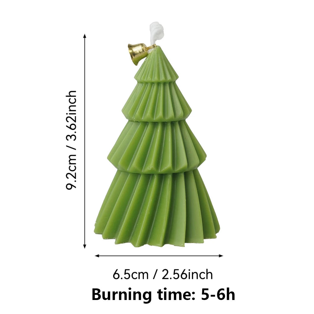 Handcrafted Christmas Tree Scented Candles