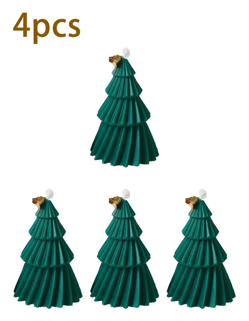 Handcrafted Christmas Tree Scented Candles